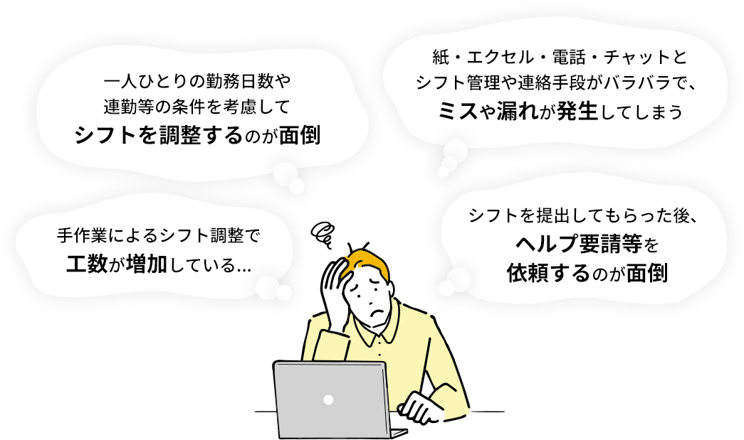 こんなお悩みありませんか？のイメージ画像
